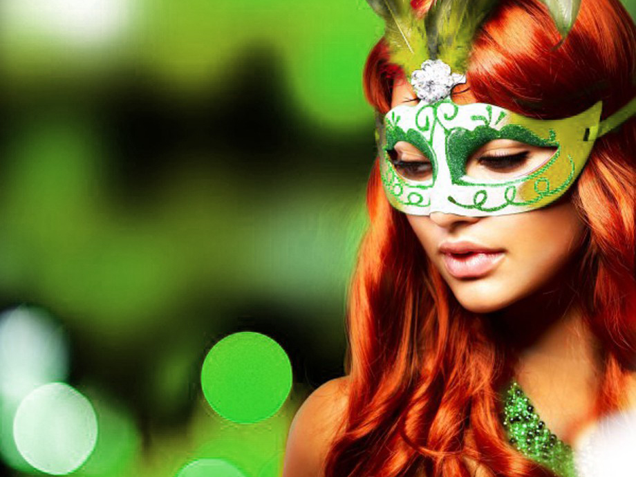 green gala masquerade