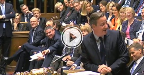 The Prime Minster said some dad joke puns at PMQ to celebrate Shakespeare.