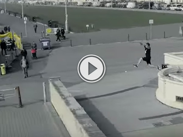 Eric, Kie and Giles shot this Parkour video using a Pro drone.