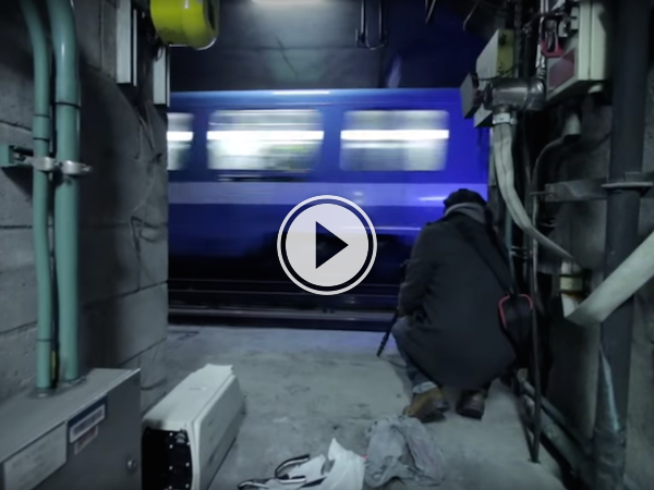 Sneaking around Montreal's Metro system is pretty daring! (Video)