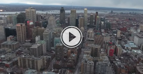 Take a look at what Montreal looks like from above (Video)