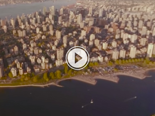 Enjoy a nice downtown Vancouver sunset in 360!