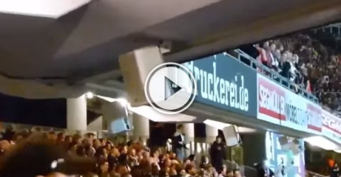 These fans have this stadium literally rocking (Video)