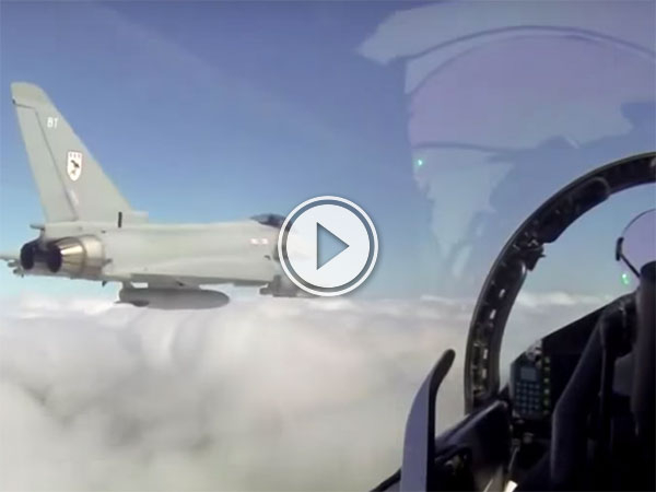 RAF Typhoon goes Mach in the Lake District (Video)
