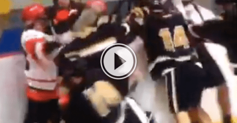 Nothing like a lacrosse brawl to start off your Monday (Video)