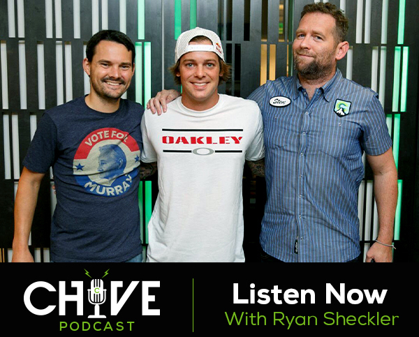 Tune into CHIVE with Ryan Sheckler
