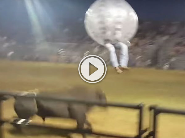 Zorb Soccer Rodeo is totally insane (Video)