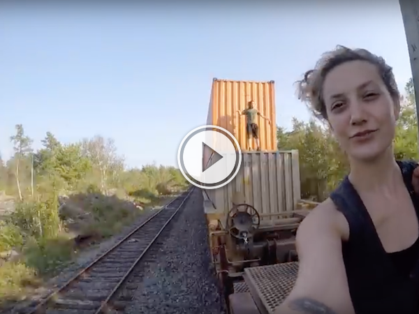 This guys got the right idea; see Canada by freight train! (Video)