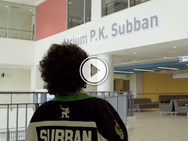 P.K. Subban writes a touching letter to the kids of Montreal (Video)