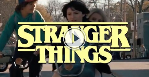 Awesome Stranger Things 80's sitcom intro (Video)