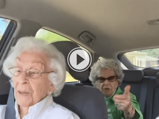 Two Grannies hilariously bicker as only best friends can