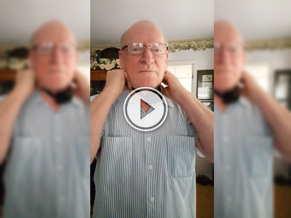 Brave dude tries out his dog's shock collar (Video)