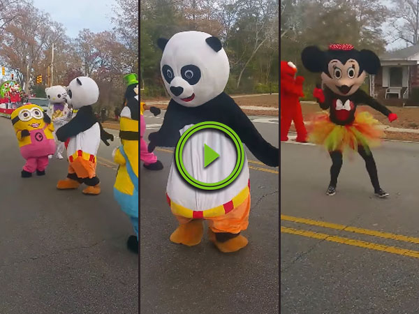 This off brand parade looks awesome (Video)
