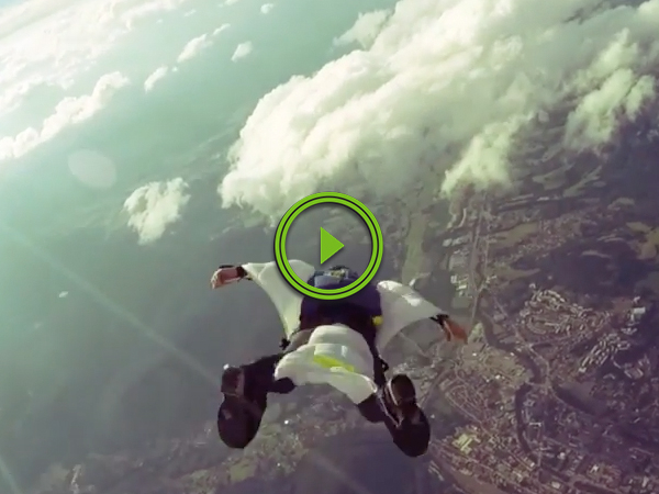 Paraplegic daredevil returns to the sky