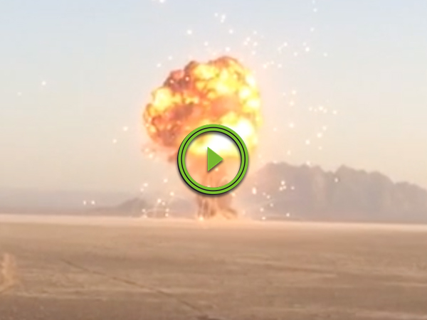 Brit Soldiers and US Marines detonate 100,000lbs of British Ordinance