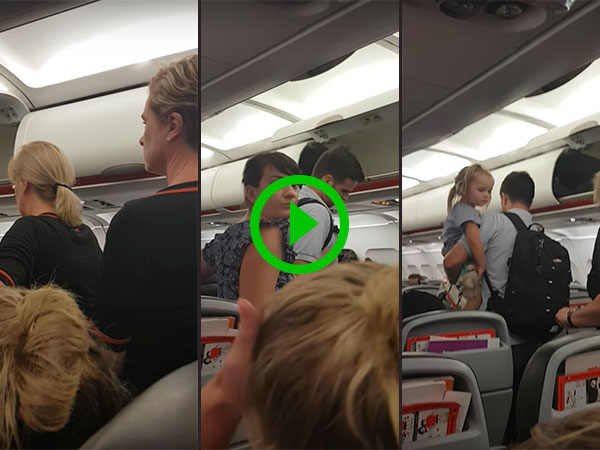 Airline removes family wanting to sit together (Video)