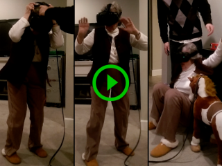 I'd be upset if I tried job simulator too after being retired for so long.