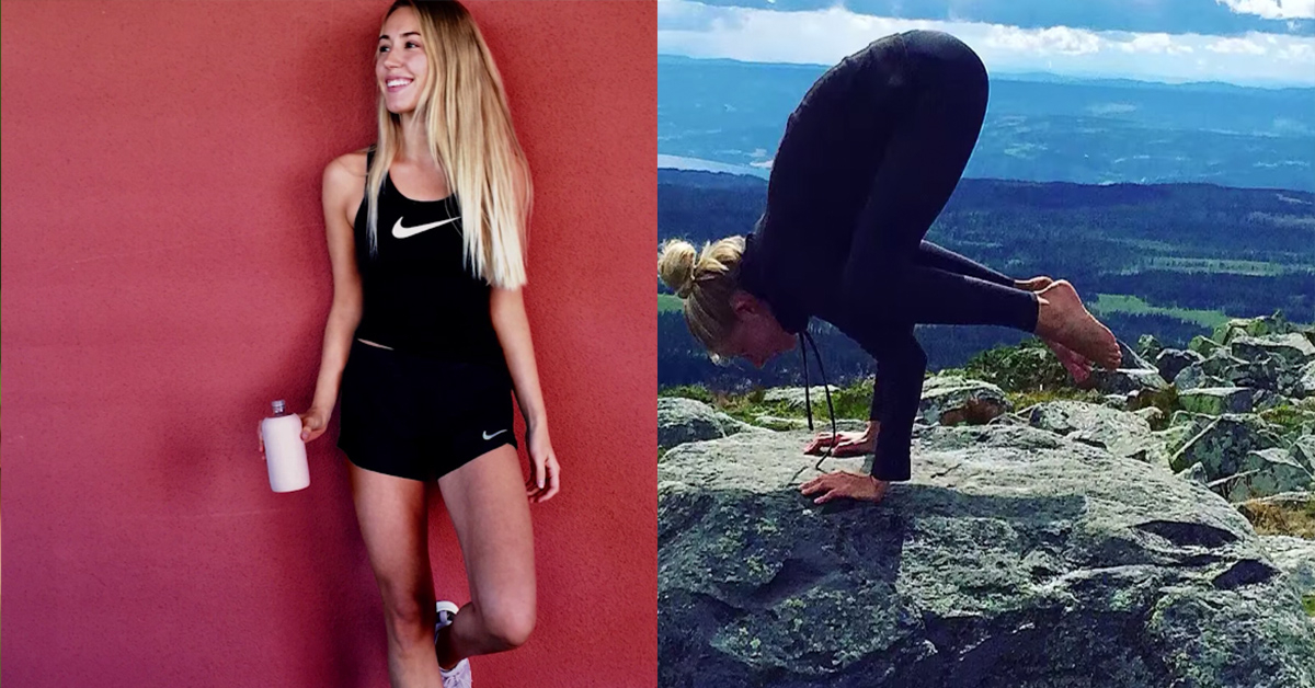 Beautiful girl survives 100-meter fall off cliff while on vacation