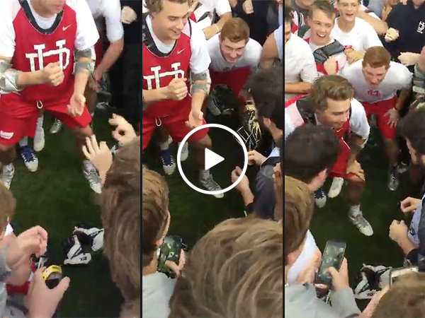 An awesome game of rock, paper, scissors.