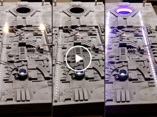 Death Star corn hole table is our only hope