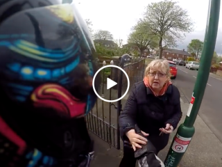 Road rage takes an unexpected, heartwarming turn (Video)