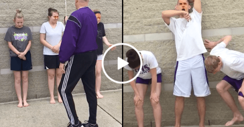 High school students volunteer to get pepper sprayed (Video)