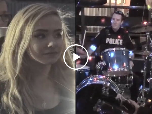 Cops called to stop party end up jamming and give inspirational speech