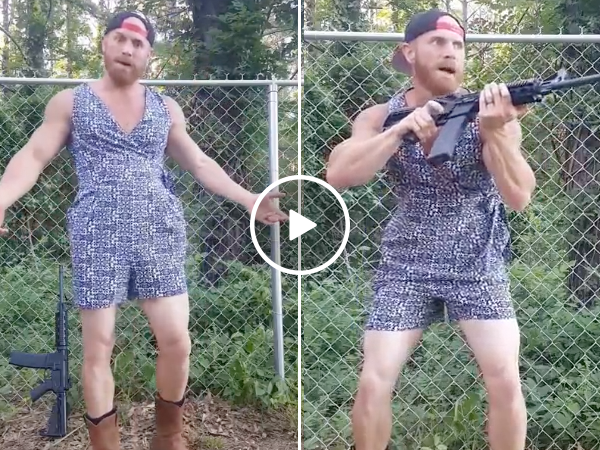 Redneck gets a male romper (Video)