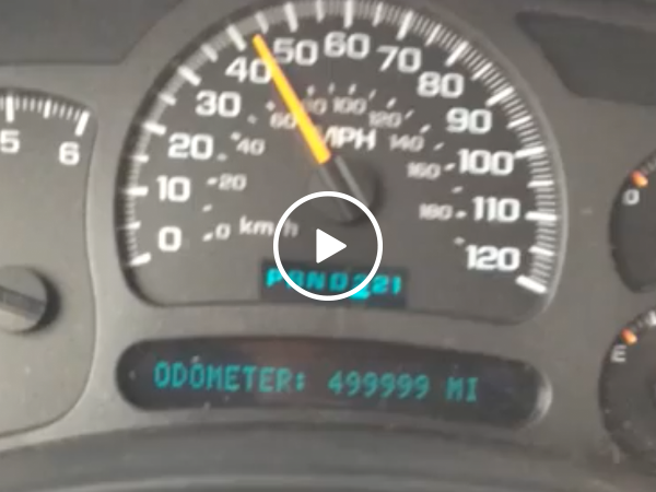 Chevy Silverado has a 500,000th mile celebration (Video)