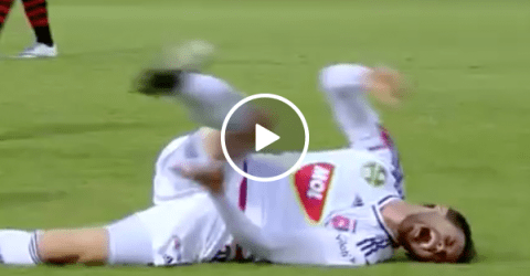 The worst soccer flop of all time (Video)