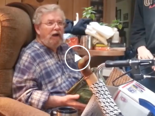 Vietnam war vet reunited with his helmet he lost in nam (Video)