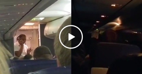 This Southwest Flight Attendant 100% deserves a raise (Video)