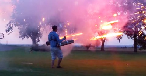 Fireworks illuminate man’s capacity for both greatness and ignorance (16 GIFs)