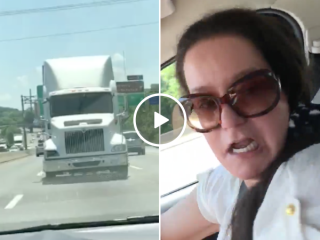 Guy finds perfect moment to scare the sh!t out of his sleeping mom (Video)