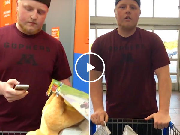 Infuriating Wal-Mart employee on power trip accuses lady of theft (Video)