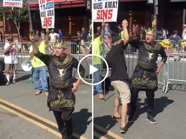 Game of Thrones cosplayer gives speech we can all rally around (Video)