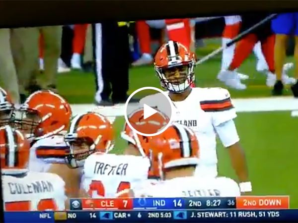 Drunk Cleveland Browns Fan Dances Provocatively