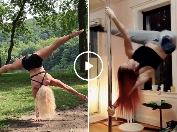 Jessica Bogdanov is a fitness goddess (Video)