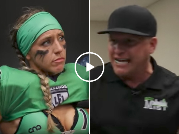 LFL coach gives scathing halftime speech