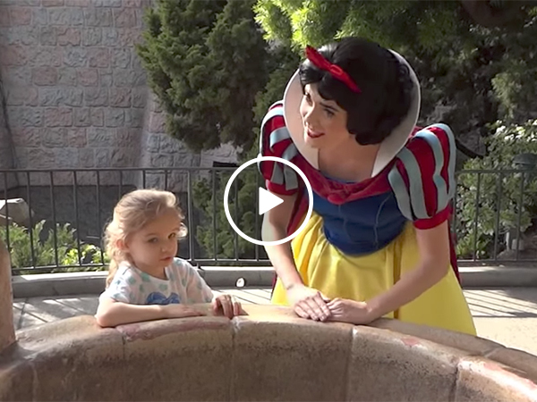 Military reunion at Disneyland | Dad surprises daughter