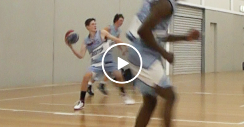 Kid mistakes buzzer and makes amazing full court shot (Video)