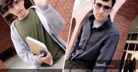 Hilarious Snapchat creates amazing transformation in college freshman