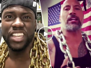 Kevin Hart trolls The Rock in hilarious workout parody (Video)