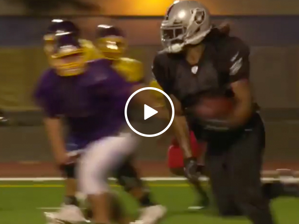 Marshawn Lynch goes Beast Mode on high schoolers (Video)