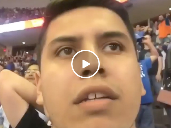Fans Film Themselves Celebrating Too Early During NBA Game