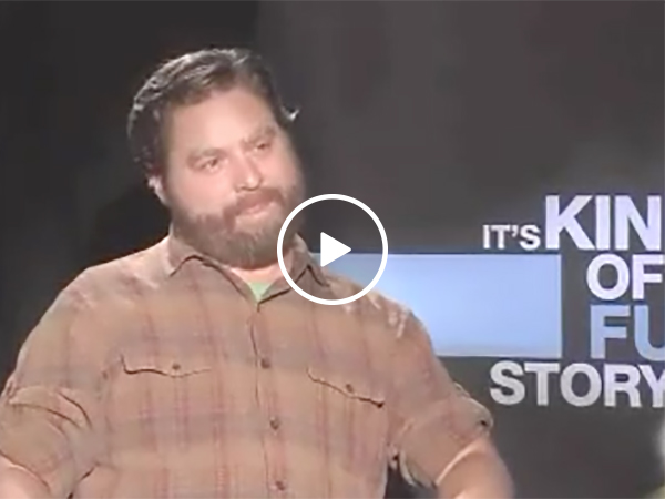 Zach Galifianakis Between Two Ferns Style Interview