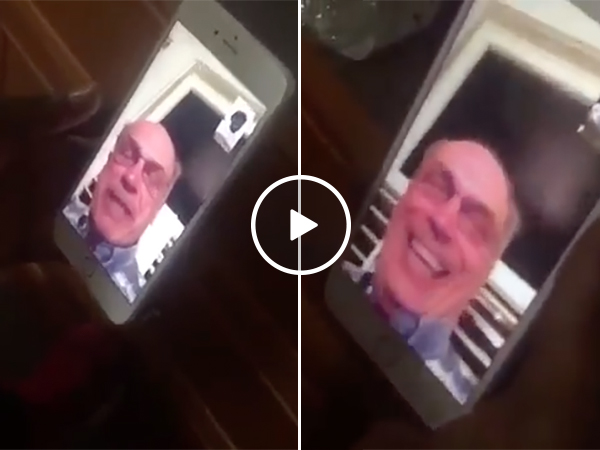 Grandpa Picks Up Call From Wrong Number On iPhone