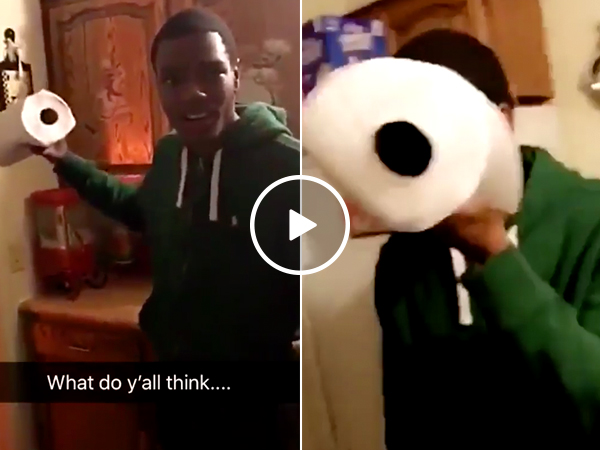 How many holes does a paper towel roll have? (Video)