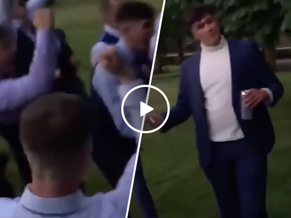 Irish lad tells hilarious story during drinking toast (Video)