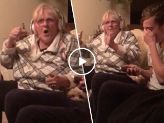 Grandma shocks family by singing Jay-Z's 99 Problems (Video)